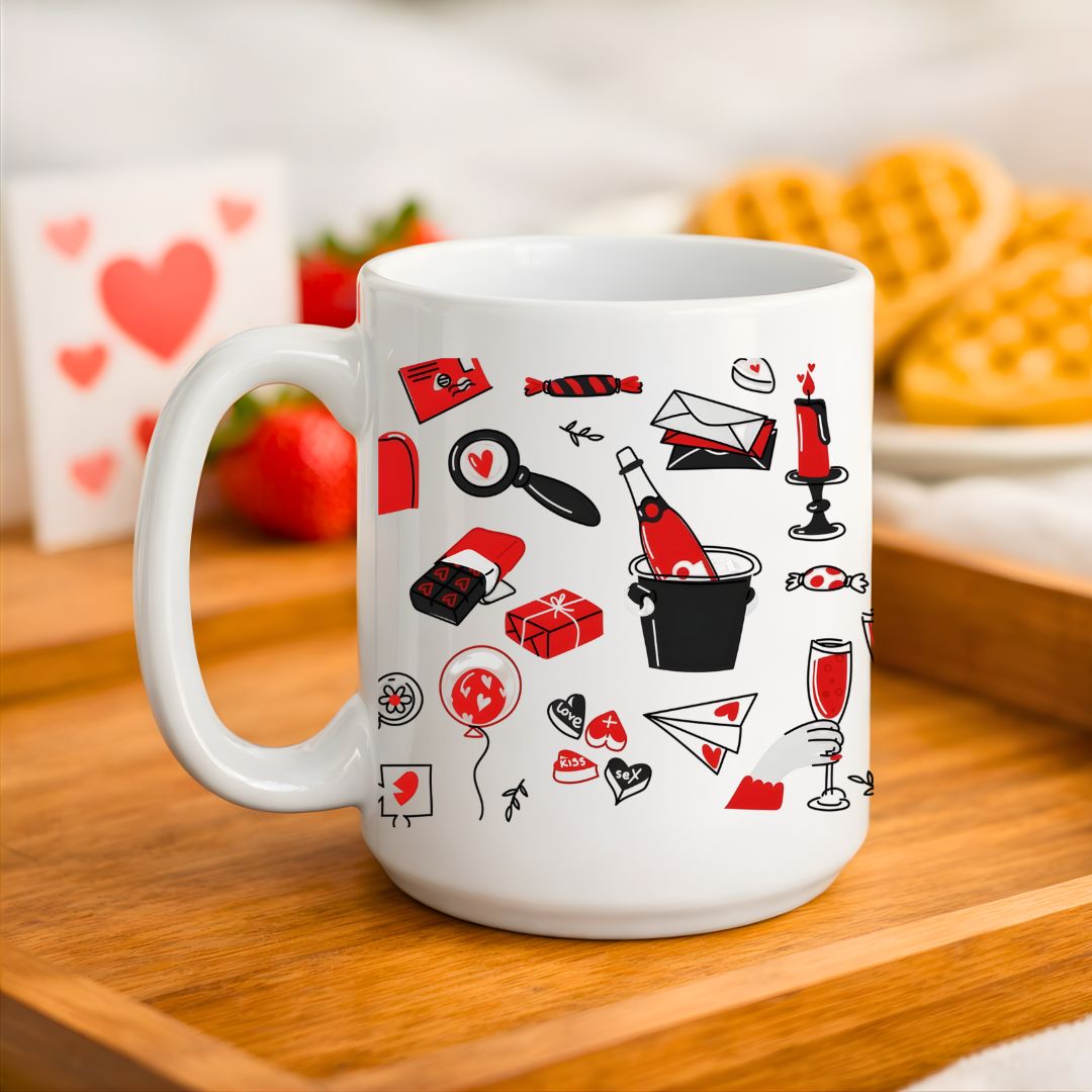 14 February special Valentine’s mug for gifting coffee lovers