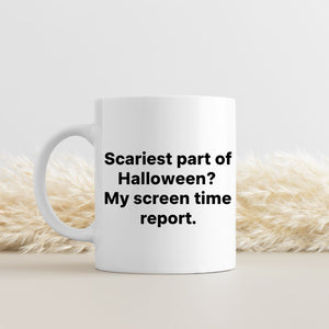 “Funny Halloween gag gift meme coffee mug