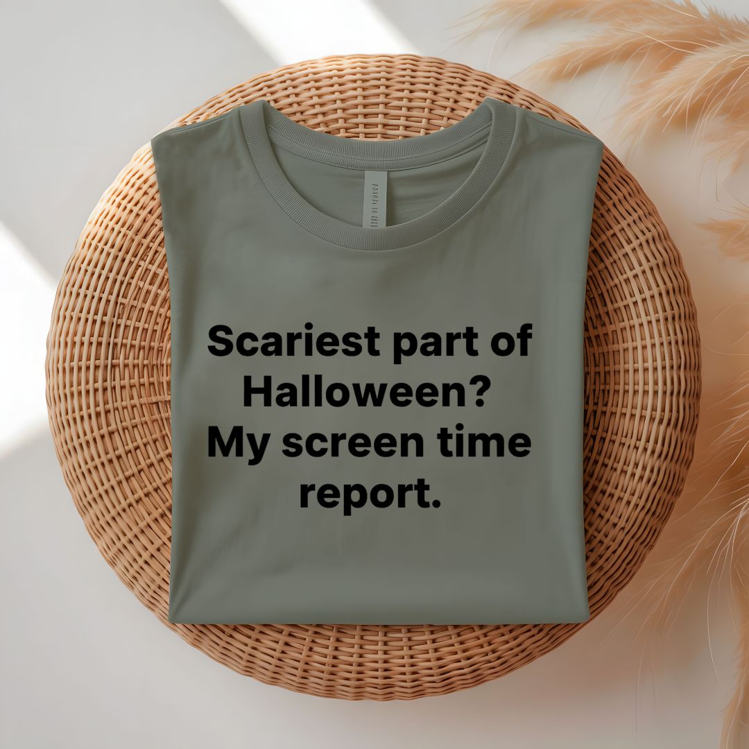 Scariest Part of Halloween is January bill funny meme t-shirt