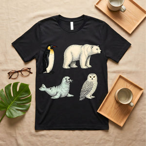 Ocean animal illustration t shirt for beach lovers