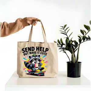 “Send Help Meme Tote Bag funny design by Memez Store”