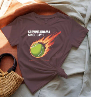 Serving Drama Since Day 1 Funny Meme T-Shirt by Memez Store