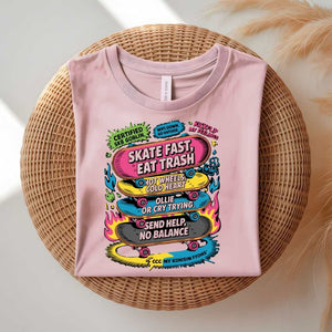 Skate Meme Funny T-Shirt