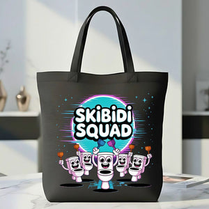 Skibidi Squad Meme Tote Bag by Memez Store
