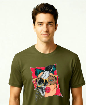 Skull Beauty Meme Funny Tee – Dark Humor Aesthetic Shirt”