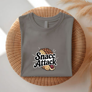 Snacc Attack Food Meme Graphic T-Shirt by Memez Store