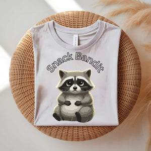 Snack Bandit funny food thief meme t-shirt