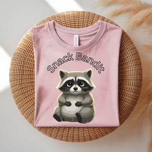 Snack Bandit funny food thief meme t-shirt