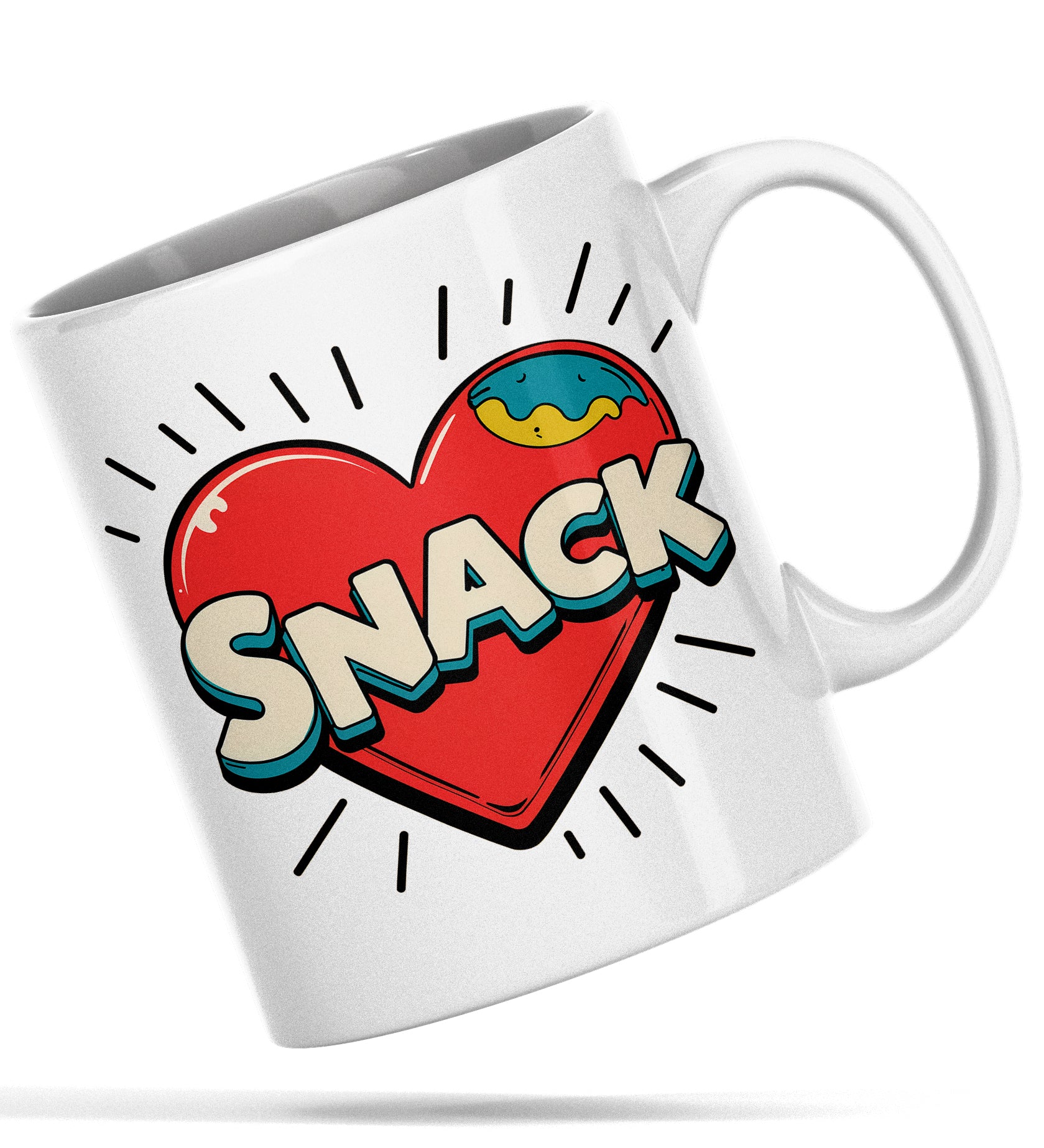 Snack Lover Mug – Funny Foodie Gift from Memez Store