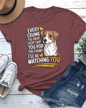 Song parody pet tee with funny lyrics