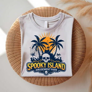Spooky Island Halloween Meme T-Shirt