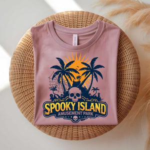 Spooky Island Halloween Meme T-Shirt