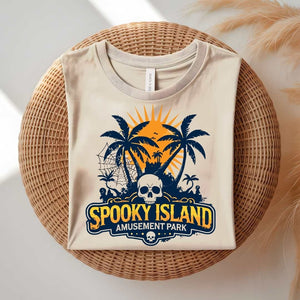 Spooky Island Halloween Meme T-Shirt