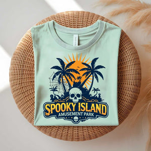Spooky Island Halloween Meme T-Shirt
