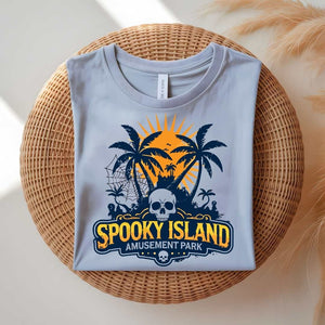 Spooky Island Halloween Meme T-Shirt