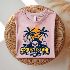 Spooky Island Halloween Meme T-Shirt