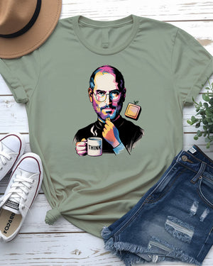 Steve Jobs Parody Tee – Funny Tech Meme Shirt | Memez Store