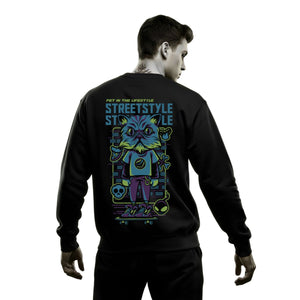 Street style streetwear crewneck sweatshirt by Memez Store