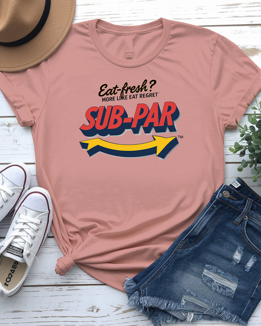 Sub-Par Parody Tee – Celebrate Mediocrity | Memez Store