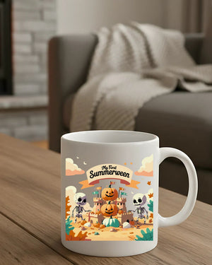 Summerween Halloween Mug funny spooky summer coffee cup