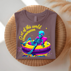 Summerween Skull Funny T-Shirt