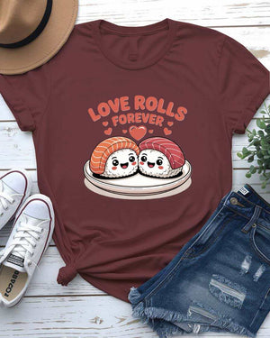 Sushi Lover Funny Graphic T-Shirt by Memez Store