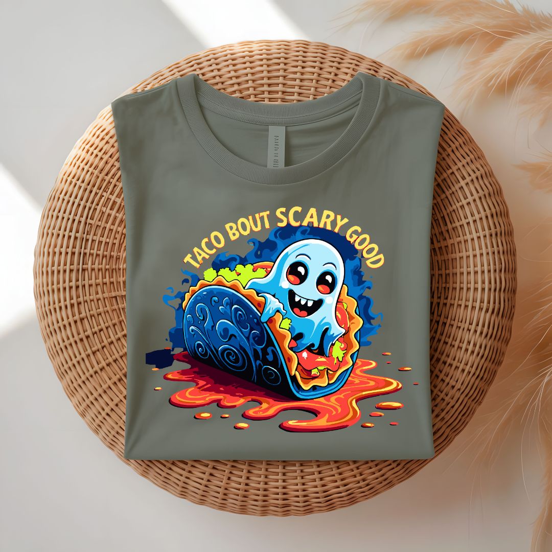 Taco Bout Scary Funny Halloween T-Shirt