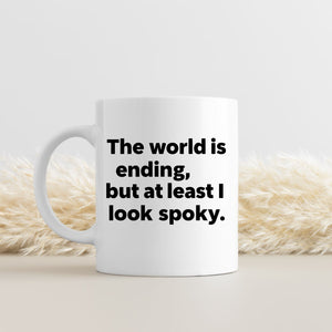 Funny apocalypse meme mug with sarcastic design