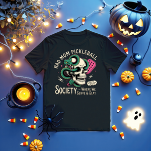 Unisex Pickleball Meme Tee with funny slogan and sporty paddle design by Memez Store