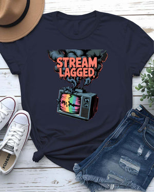 Unisex retro gamer lag meme shirt