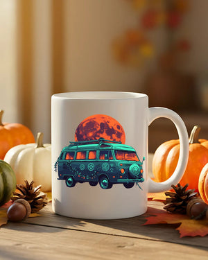 Funny witchy Halloween mug for coffee and tea