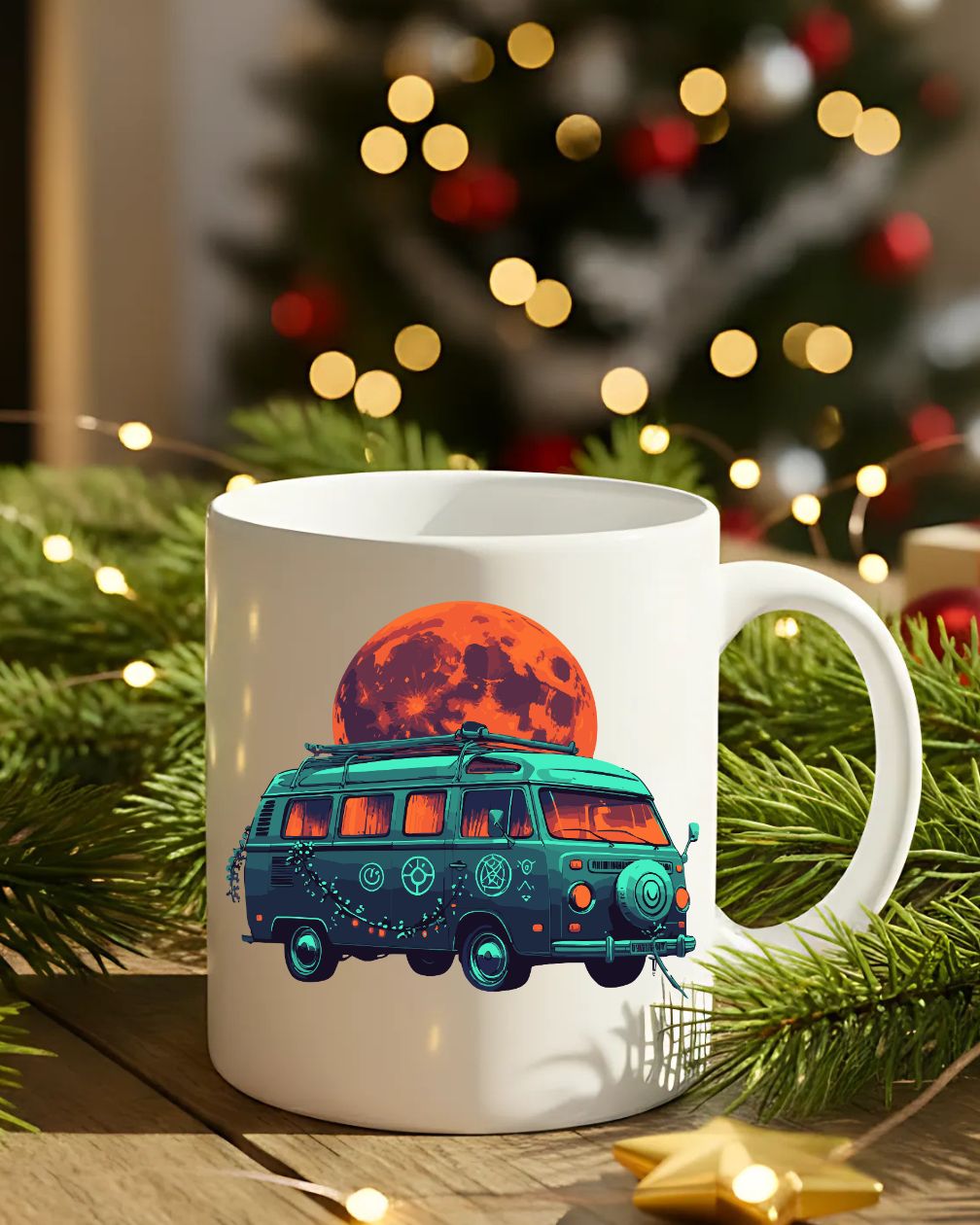 Funny witchy Halloween mug for coffee and tea