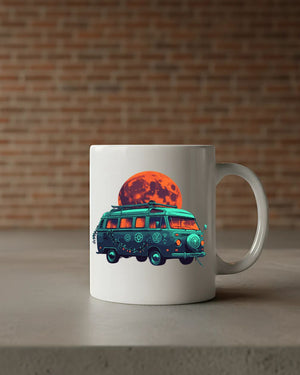 Funny witchy Halloween mug for coffee and tea