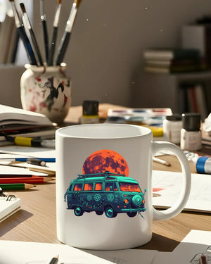 Funny witchy Halloween mug for coffee and tea