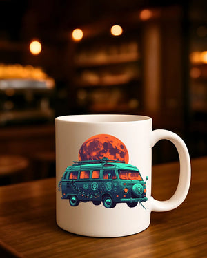 Funny witchy Halloween mug for coffee and tea