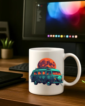 Funny witchy Halloween mug for coffee and tea