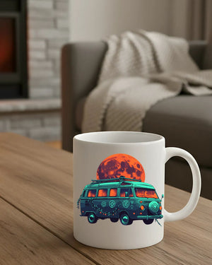 Funny witchy Halloween mug for coffee and tea