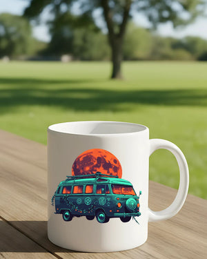 Funny witchy Halloween mug for coffee and tea