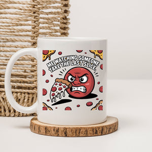 Funny foodie mug for pizza lovers Memez Store