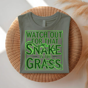 Watchout for the Snake Funny Ironic T-Shirt