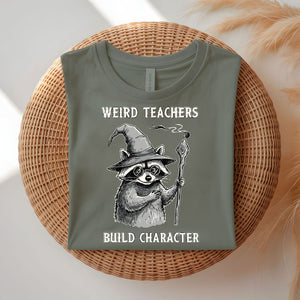 Weird Teacher Halloween funny educator costume t-shirt