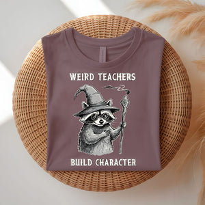 Weird Teacher Halloween funny educator costume t-shirt