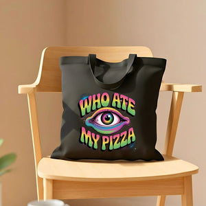 Who Ate My Pizza Funny Meme Tote Bag