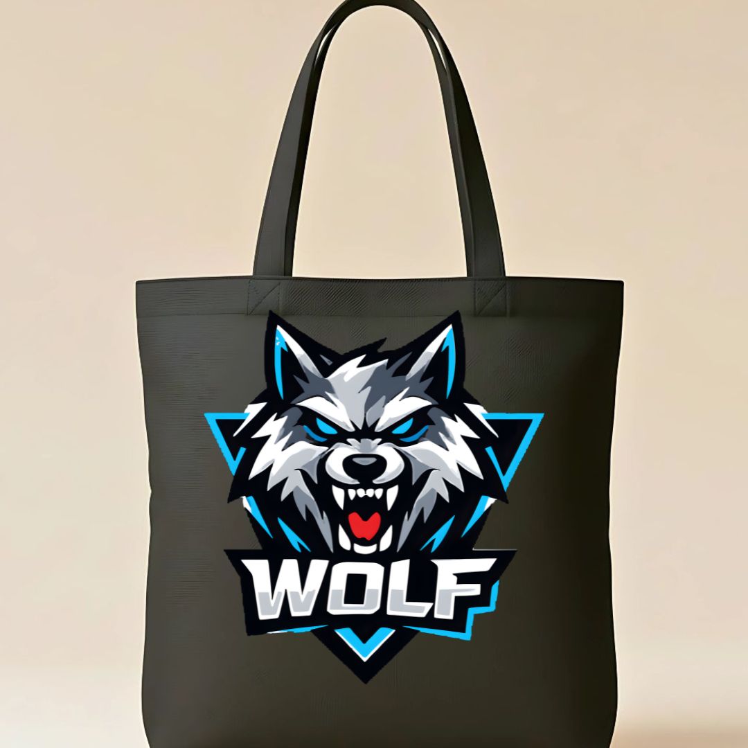 Wolf Graphic Tote Bag