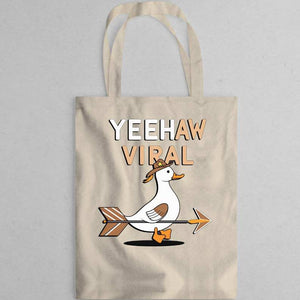“Yeehaw Viral Tote Bag – Canvas Bag”