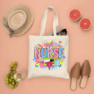 easter tote bag for nurse