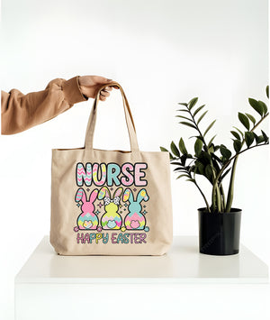 easter tote for nurse