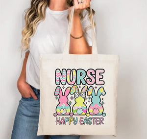 easter tote for nurse