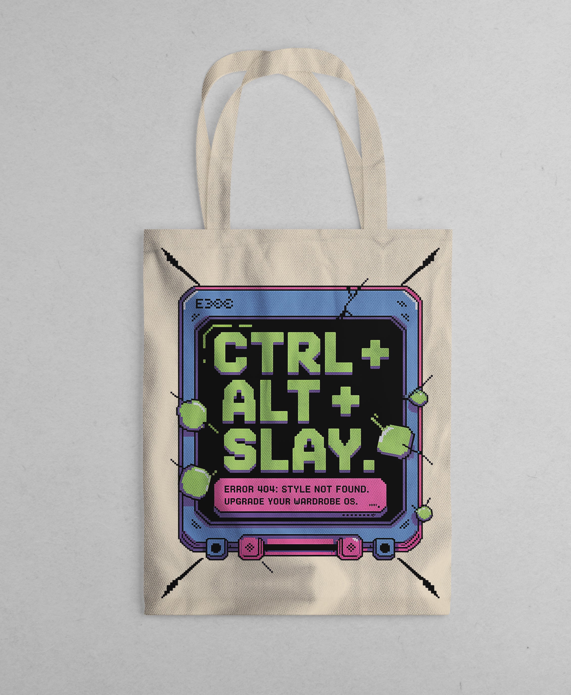 geek lovers tote bag