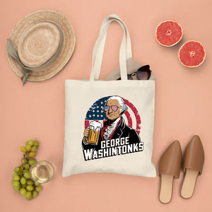 george washington parody tote bag